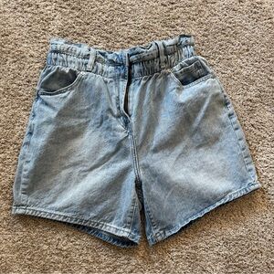 Ceros High Waisted Jean Shorts, Size 29